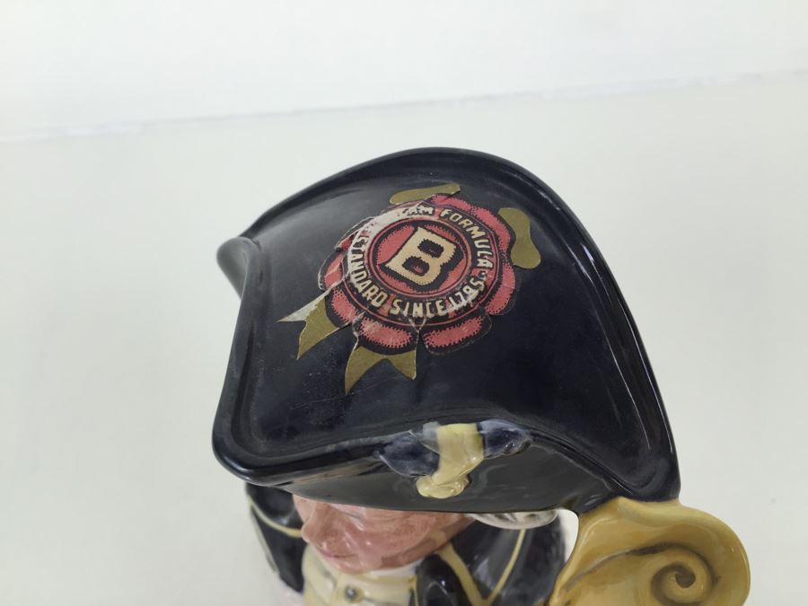 Royal Doulton Small 'Captain Cook' Character Jug Jim Beam Liquor Decanter [Photo 7]