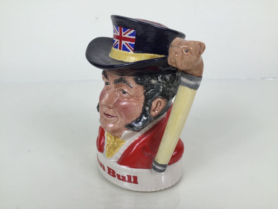 Royal Doulton Medium 'Jim Beam Bourbon Whiskey' John Bull Character Jug [Photo 6]