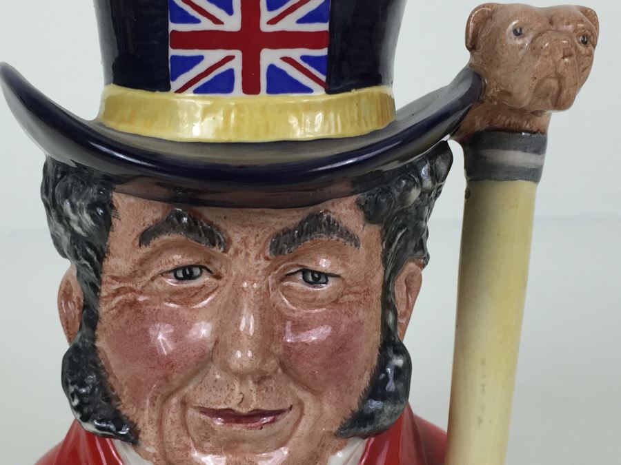 Royal Doulton Medium 'Jim Beam Bourbon Whiskey' John Bull Character Jug [Photo 2]