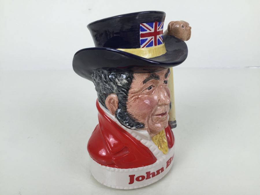 Royal Doulton Medium 'Jim Beam Bourbon Whiskey' John Bull Character Jug [Photo 11]