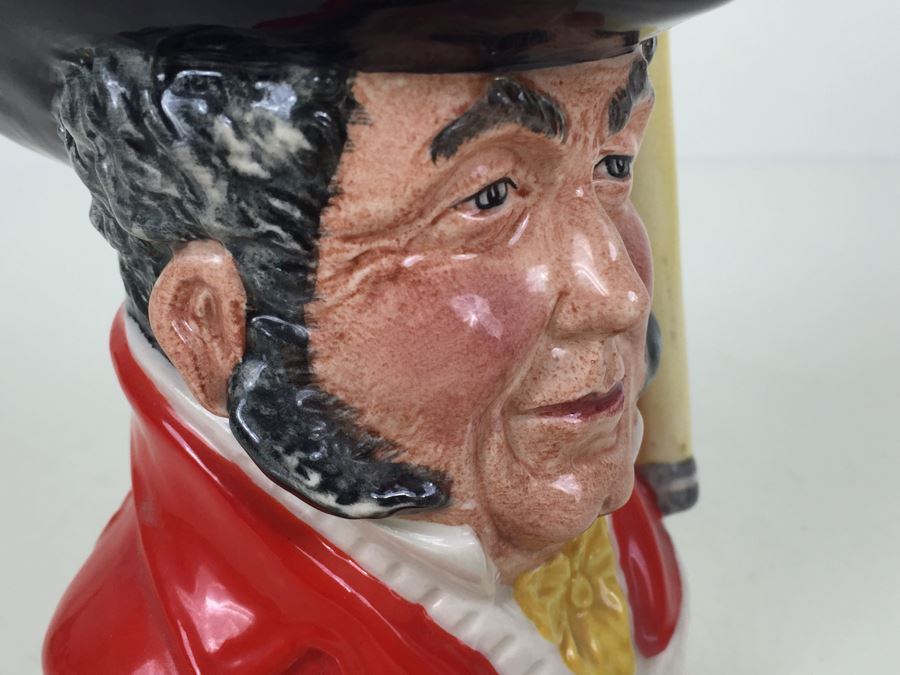 Royal Doulton Medium 'Jim Beam Bourbon Whiskey' John Bull Character Jug