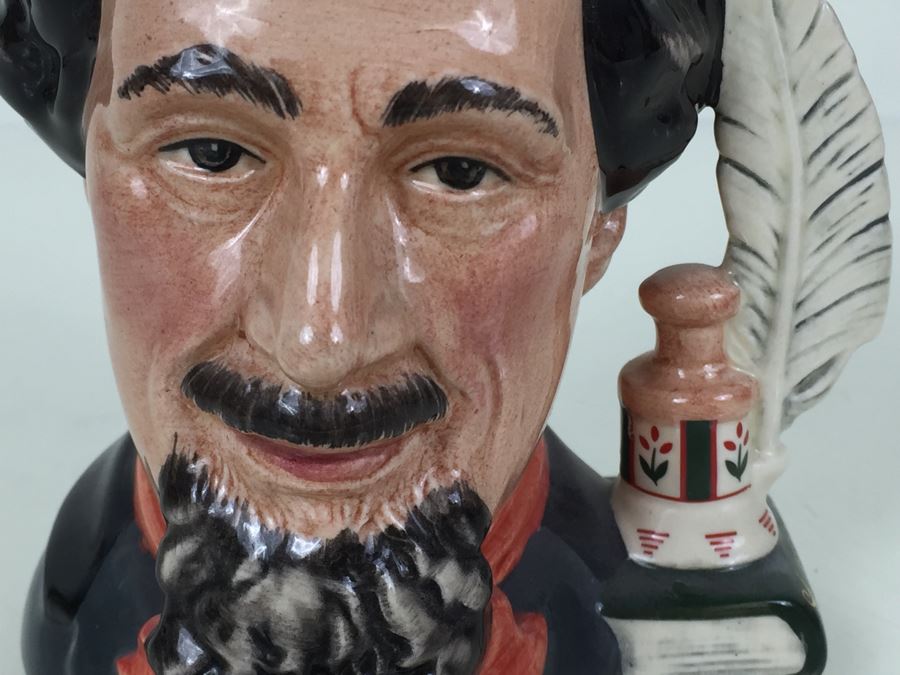 Royal Doulton Medium 'Charles Dickens' D6901 Character Jug 1991 Limited Edition 2,266 Of 7,500 [Photo 2]