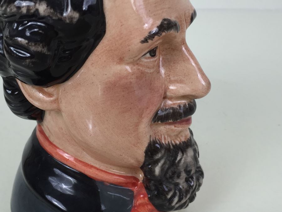 Royal Doulton Medium 'Charles Dickens' D6901 Character Jug 1991 Limited Edition 2,266 Of 7,500 [Photo 10]
