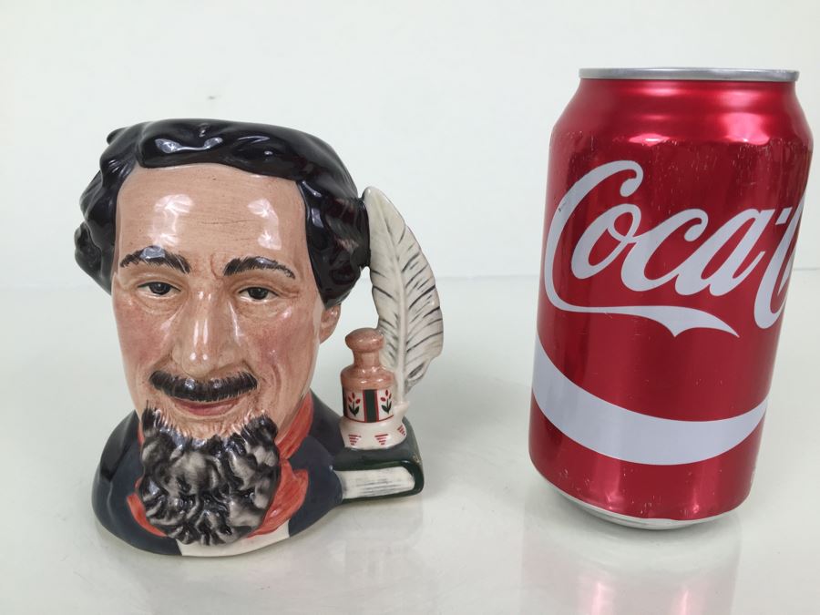 Royal Doulton Medium 'Charles Dickens' D6901 Character Jug 1991 Limited Edition 2,266 Of 7,500 [Photo 4]