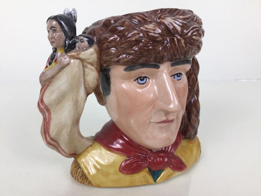 Royal Doulton Medium American Icon Series 'Meriwether Lewis' D7235 Character Jug 2004 Limited Edition 459 Of 1,000 [Photo 11]