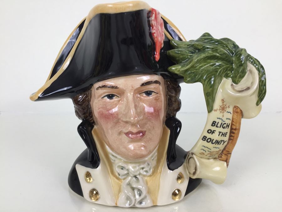 Royal Doulton Medium 'Captain Bligh' D6967 Character Mug 1994 [Photo 1]