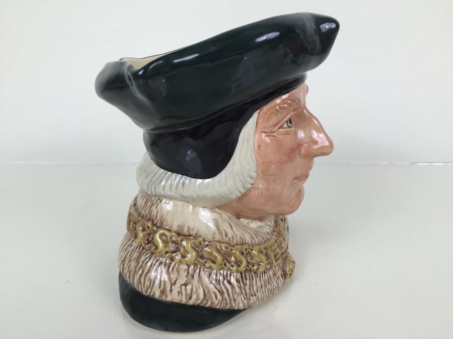 Royal Doulton Large 'Sir Thomas More' D6792 Character Pitcher 1987 [Photo 10]