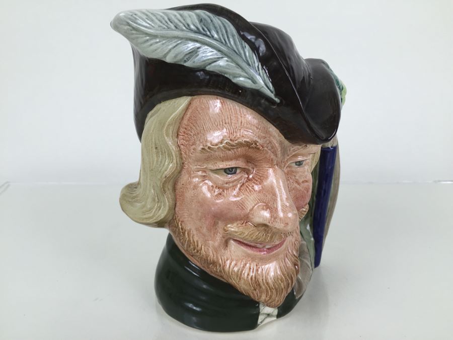 Royal Doulton Large 'Robin Hood' Rd No 893840 Character Pitcher 1959 [Photo 12]