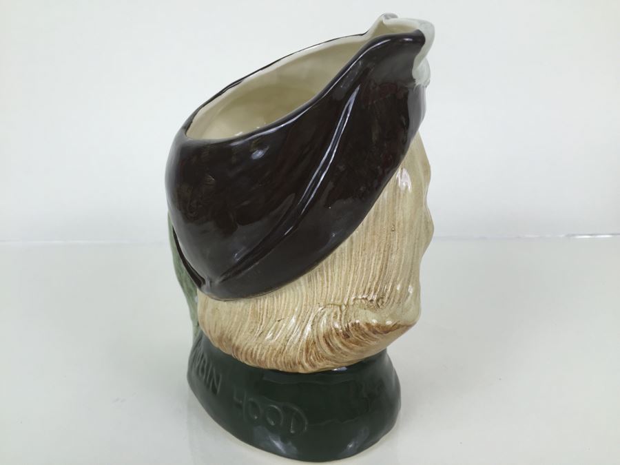 Royal Doulton Large 'Robin Hood' Rd No 893840 Character Pitcher 1959 [Photo 9]