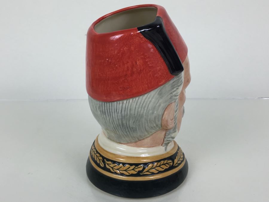 Royal Doulton Large The Great Generals Collection 'General Gordon' D6869 Character Pitcher 1990 Special Edition Of 1,500 [Photo 8]