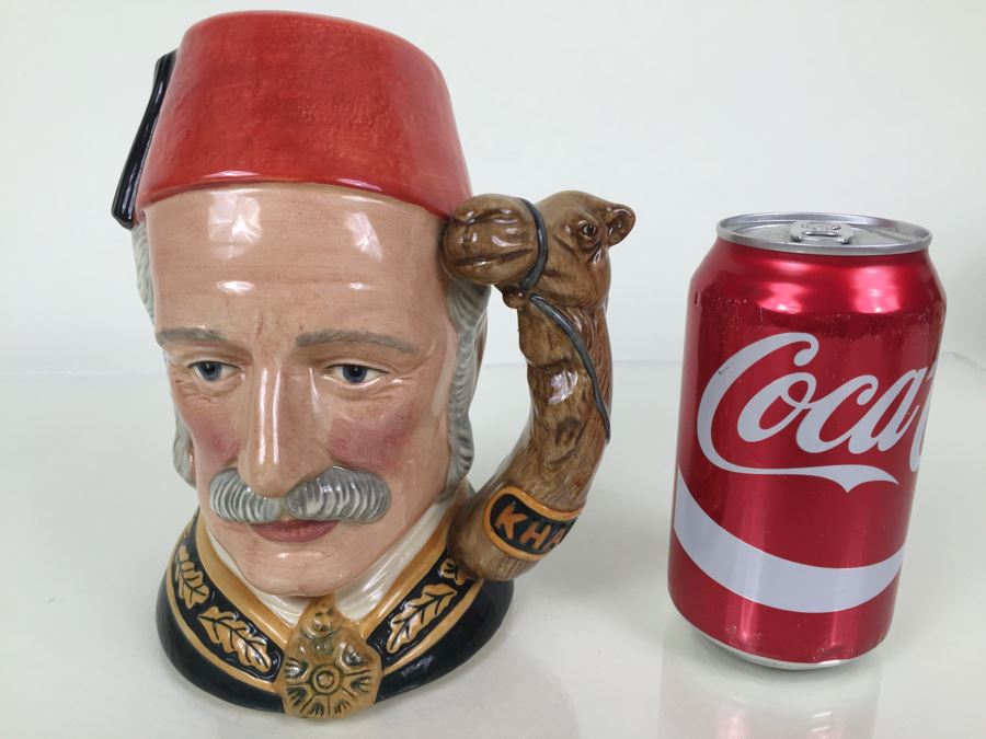 Royal Doulton Large The Great Generals Collection 'General Gordon' D6869 Character Pitcher 1990 Special Edition Of 1,500 [Photo 4]