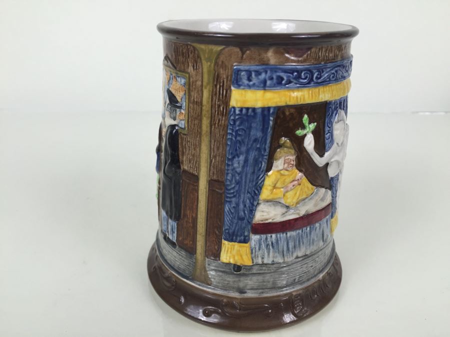 (6) Beswick Royal Doulton Group Mugs Christmas Carol Charles Dickens Limited Editions [Photo 47]