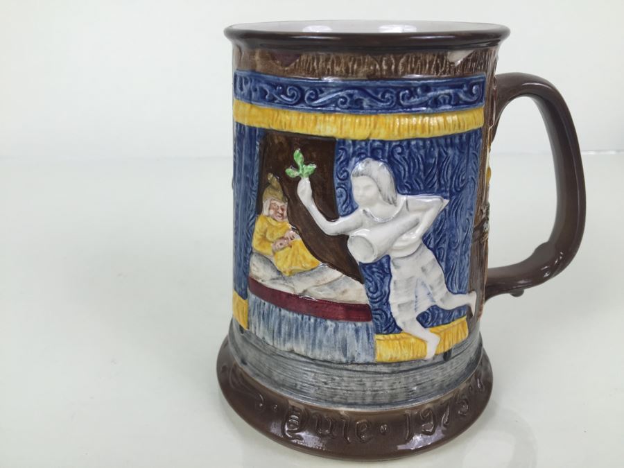 (6) Beswick Royal Doulton Group Mugs Christmas Carol Charles Dickens Limited Editions [Photo 48]