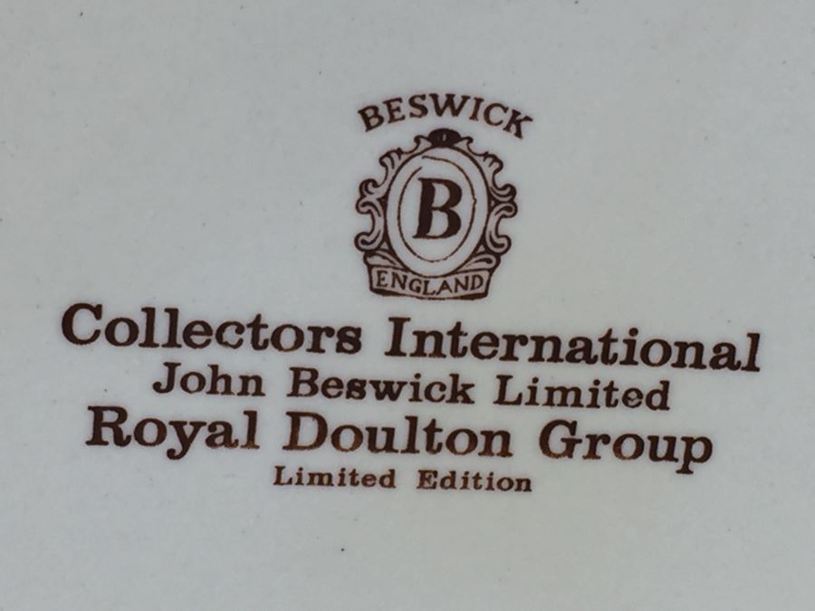 (6) Beswick Royal Doulton Group Mugs Christmas Carol Charles Dickens Limited Editions [Photo 25]