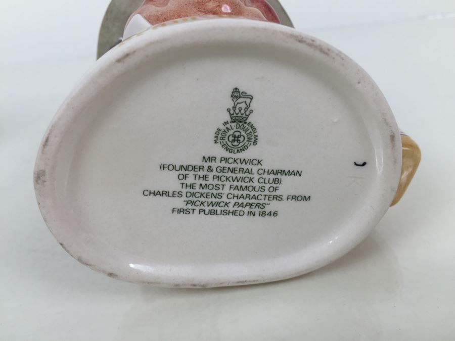 (3) Royal Doulton Character Jugs Liquor Advertising Dewar's, Beam Whiskey And Pick-Kwik Wines And Spirits Derby Limited Edition Of 2,000 [Photo 25]