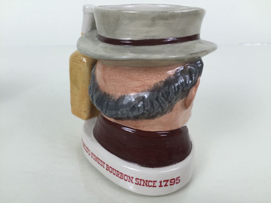 (3) Royal Doulton Character Jugs Liquor Advertising Dewar's, Beam Whiskey And Pick-Kwik Wines And Spirits Derby Limited Edition Of 2,000 [Photo 22]