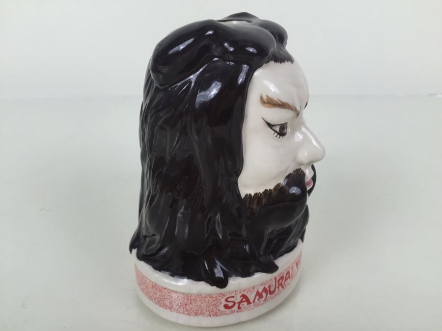 Royal Doulton Character Jug Fourth Of A Series Samurai Warrior Jim Beam Bourbon Whiskey Advertising [Photo 10]