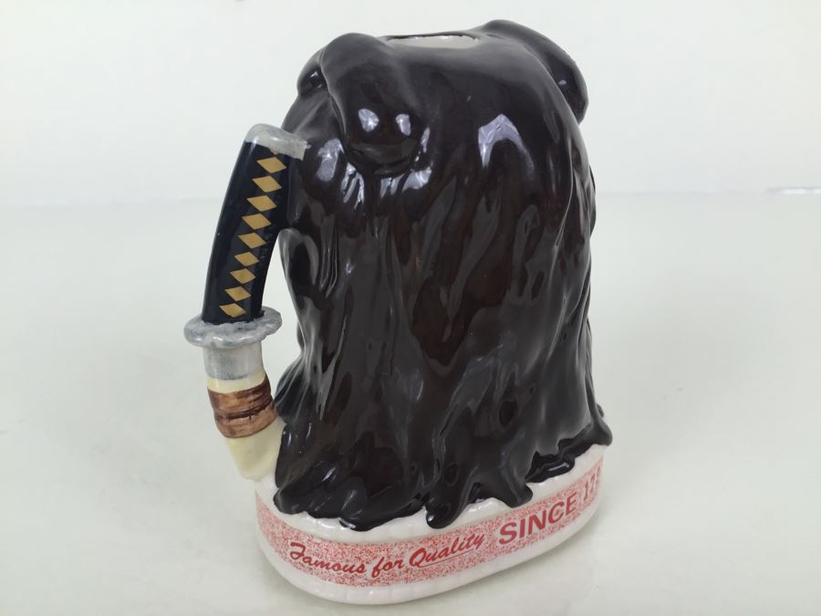 Royal Doulton Character Jug Fourth Of A Series Samurai Warrior Jim Beam Bourbon Whiskey Advertising [Photo 7]