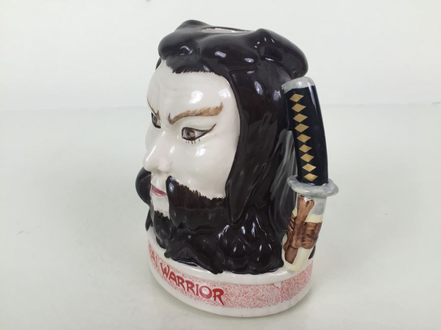 Royal Doulton Character Jug Fourth Of A Series Samurai Warrior Jim Beam Bourbon Whiskey Advertising [Photo 2]