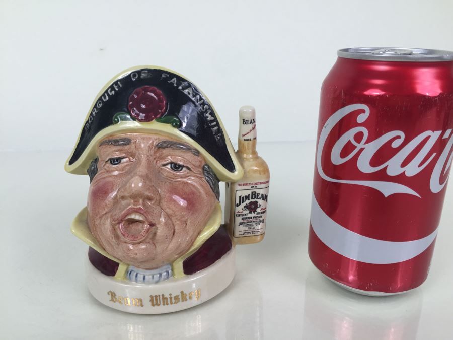 Royal Doulton Character Jug The Pickwick Collection Town Crier Jim Beam Bourbon Whiskey Advertising [Photo 4]