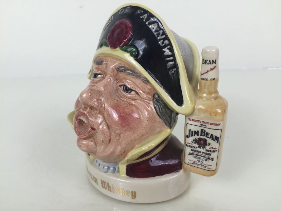 Royal Doulton Character Jug The Pickwick Collection Town Crier Jim Beam Bourbon Whiskey Advertising [Photo 2]