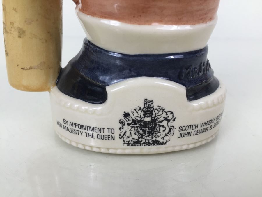 Royal Doulton Character Jug Mr. Micawber Dewars White Label First Of A Series Advertising [Photo 7]