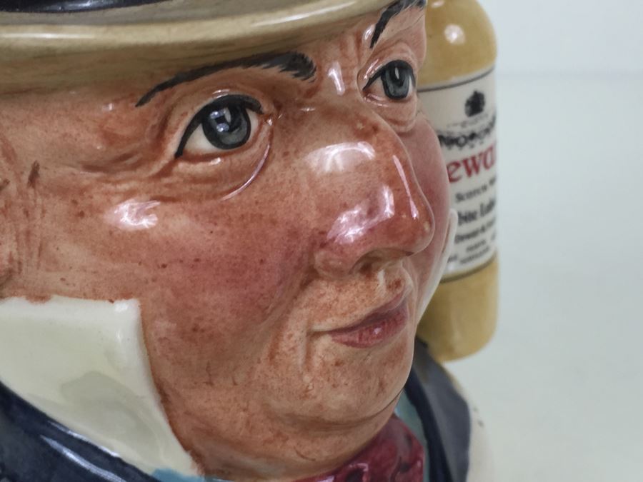 Royal Doulton Character Jug Mr. Micawber Dewars White Label First Of A Series Advertising [Photo 10]