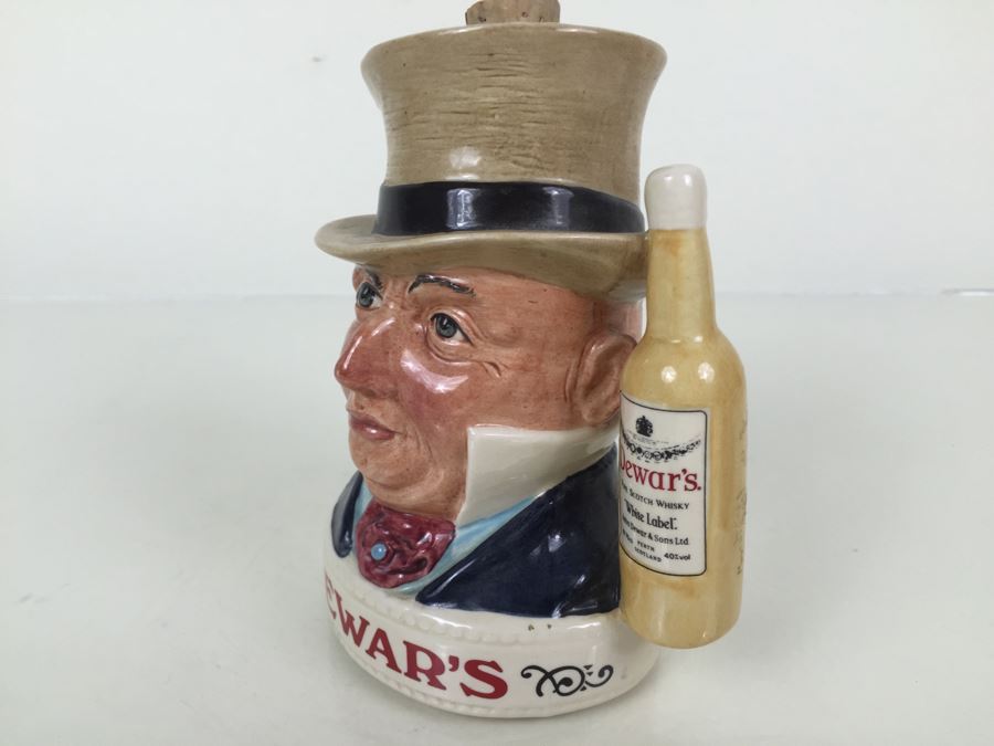 Royal Doulton Character Jug Mr. Micawber Dewars White Label First Of A Series Advertising [Photo 5]