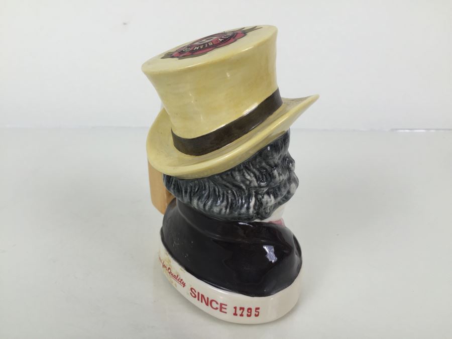 Royal Doulton Character Jug Old Mr. Turveydrop The Pickwick Collection Jim Beam Bourbon Whiskey Advertising [Photo 9]