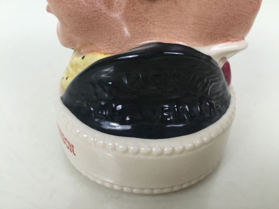 Royal Doulton Character Jug Double Header Mr. Pickwick & Sam Weller Pickwick Collection Jim Beam Bourbon Whiskey Advertising [Photo 10]