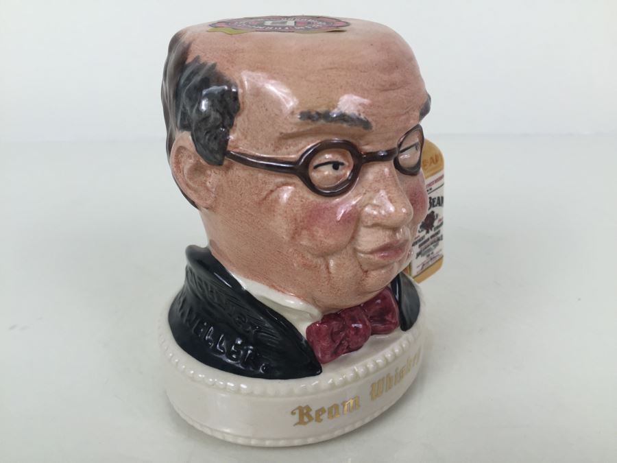Royal Doulton Character Jug Double Header Mr. Pickwick & Sam Weller Pickwick Collection Jim Beam Bourbon Whiskey Advertising [Photo 11]