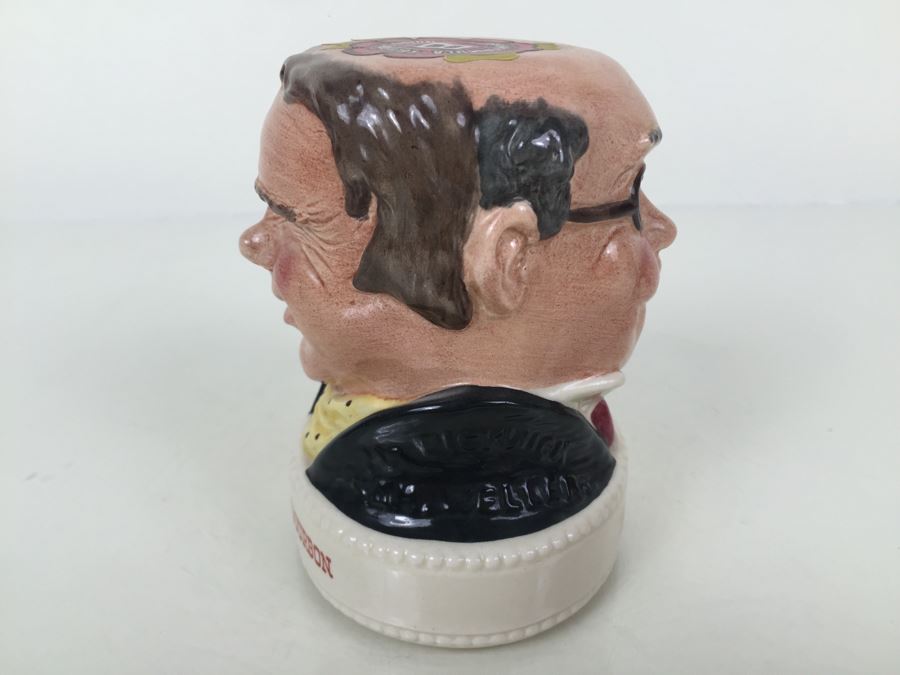 Royal Doulton Character Jug Double Header Mr. Pickwick & Sam Weller Pickwick Collection Jim Beam Bourbon Whiskey Advertising [Photo 9]