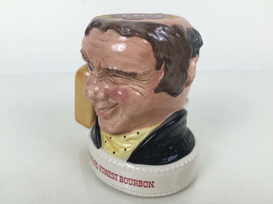 Royal Doulton Character Jug Double Header Mr. Pickwick & Sam Weller Pickwick Collection Jim Beam Bourbon Whiskey Advertising [Photo 6]