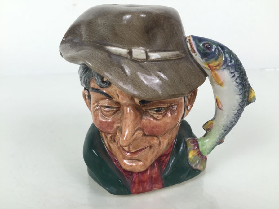 Royal Doulton Character Jug Liquor Decanter 'The Poacher' D6464 1954 [Photo 1]