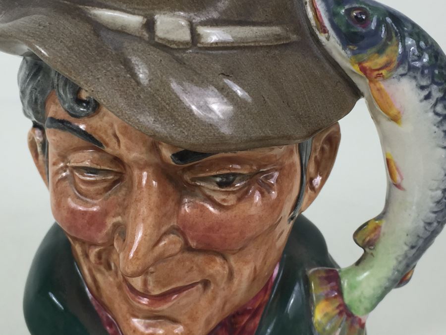 Royal Doulton Character Jug Liquor Decanter 'The Poacher' D6464 1954 [Photo 2]