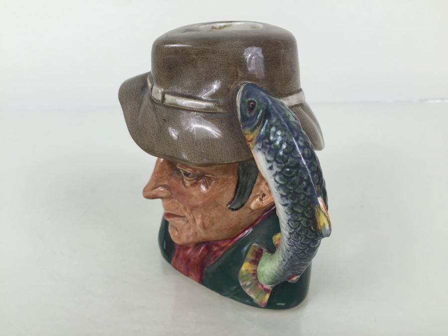 Royal Doulton Character Jug Liquor Decanter 'The Poacher' D6464 1954 [Photo 5]