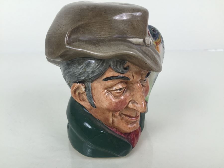 Royal Doulton Character Jug Liquor Decanter 'The Poacher' D6464 1954 [Photo 9]