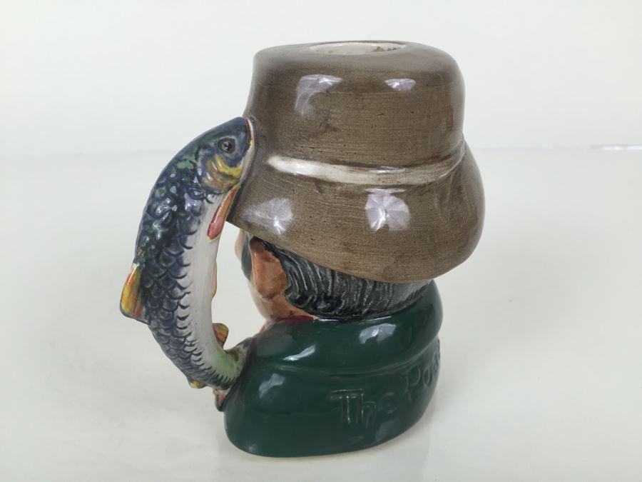 Royal Doulton Character Jug Liquor Decanter 'The Poacher' D6464 1954 [Photo 6]