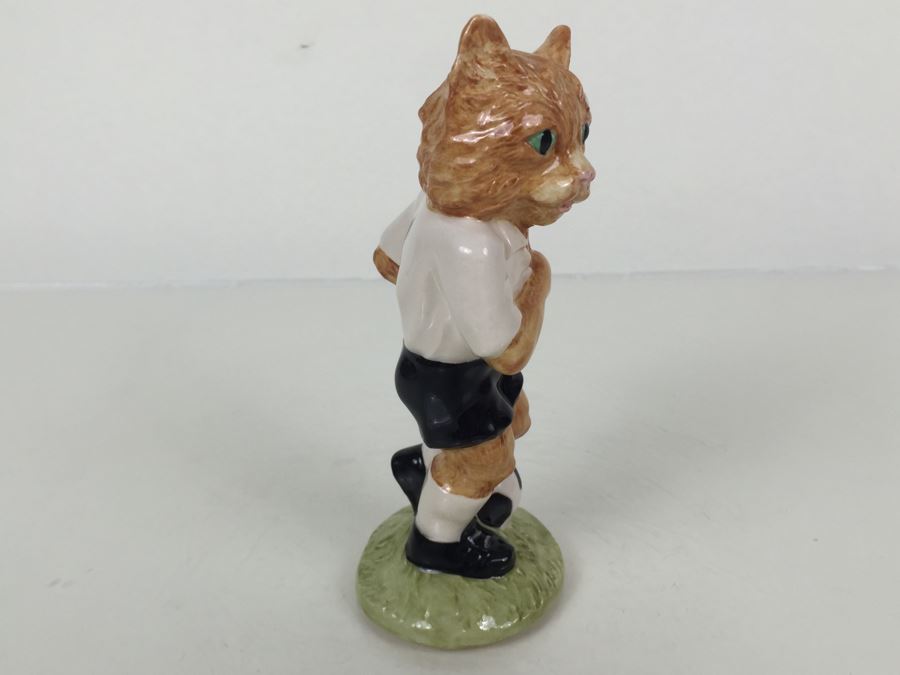 Beswick Royal Doulton The Footballing Felines Collection FF4 'Dribble' 1998 Limited Edition 152 Of 1,500 [Photo 8]