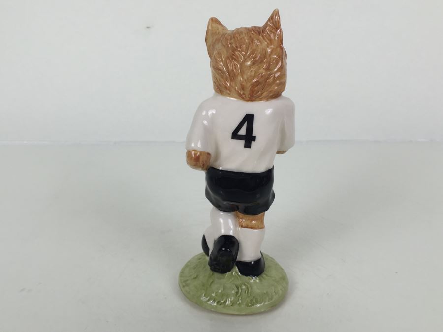 Beswick Royal Doulton The Footballing Felines Collection FF4 'Dribble' 1998 Limited Edition 152 Of 1,500 [Photo 7]