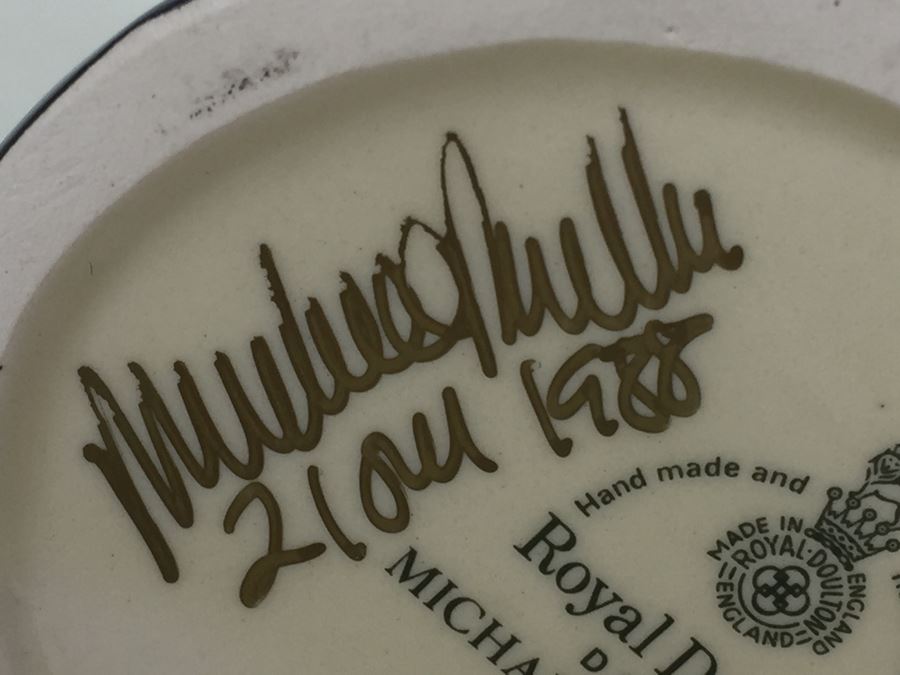 Royal Doulton Medium Character Jug 'Michael Doulton' Signed By Michael Doulton 1988 [Photo 10]