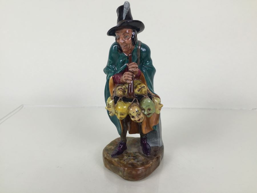 Royal Doulton Figure 'The Mask Seller' HN2103 1952 [Photo 7]