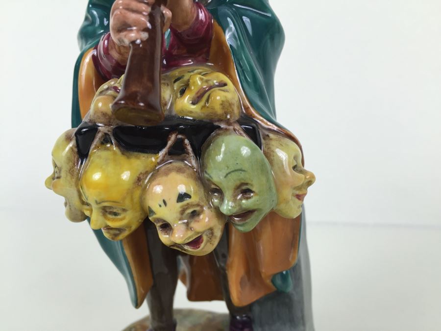 Royal Doulton Figure 'The Mask Seller' HN2103 1952 [Photo 6]
