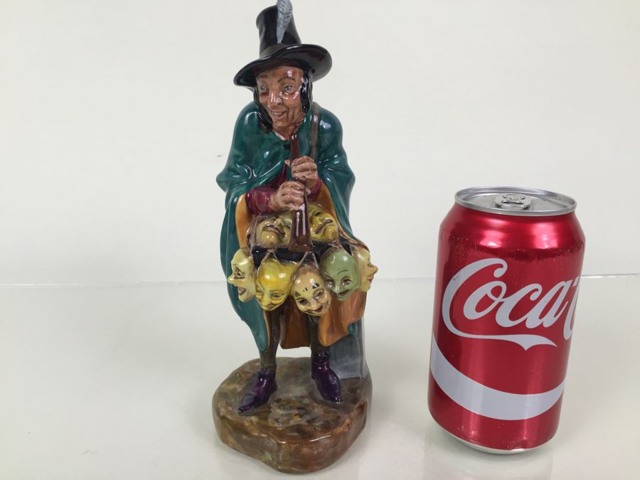 Royal Doulton Figure 'The Mask Seller' HN2103 1952 [Photo 4]