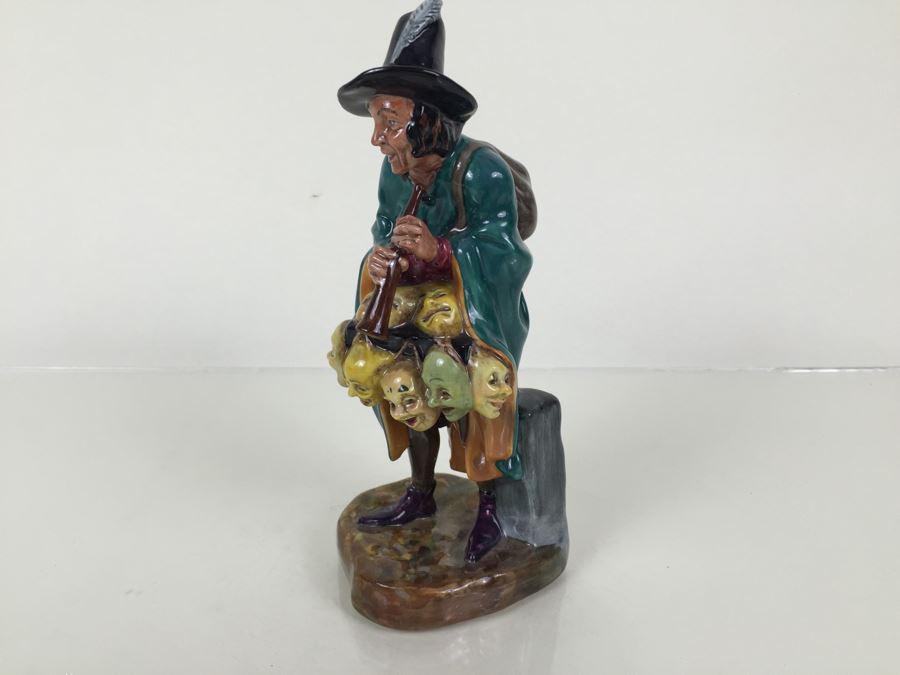 Royal Doulton Figure 'The Mask Seller' HN2103 1952 [Photo 8]