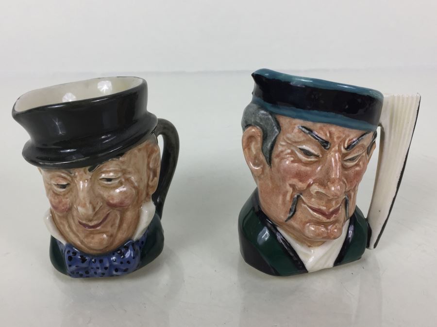 Pair Of Royal Doulton Small Character Jugs 'The Mikado' D6525 1958 [Photo 2]