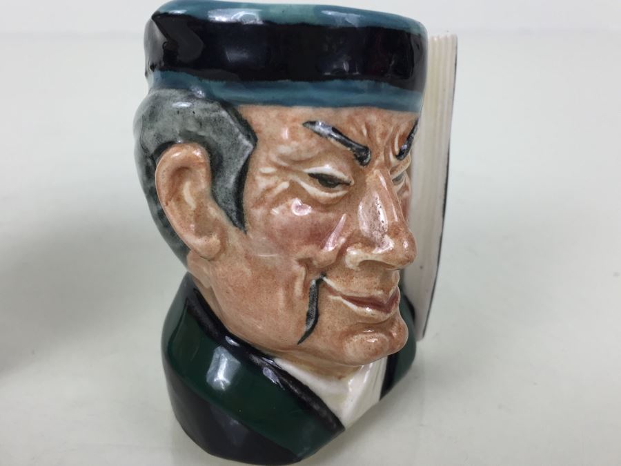 Pair Of Royal Doulton Small Character Jugs 'The Mikado' D6525 1958 [Photo 6]