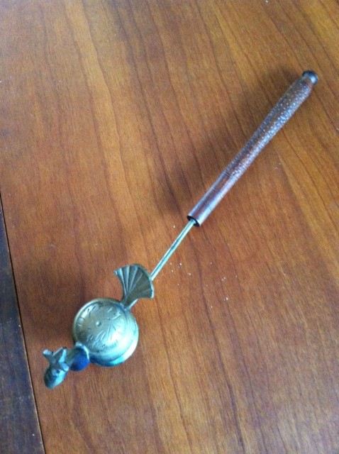 Brass Candle Holder Candelabra Snuffer Lot [Photo 4]