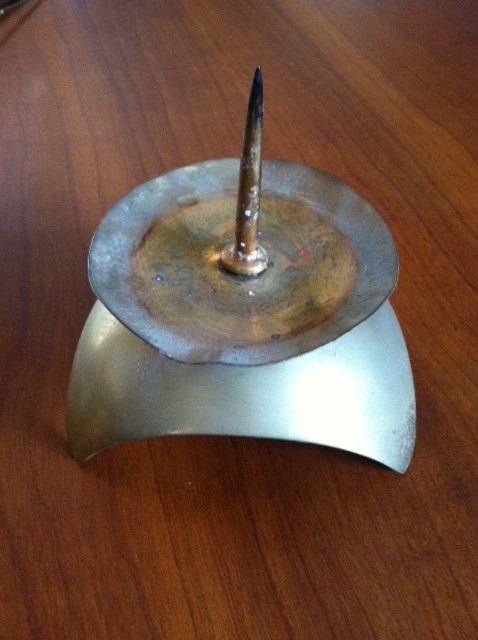 Brass Candle Holder Candelabra Snuffer Lot [Photo 6]