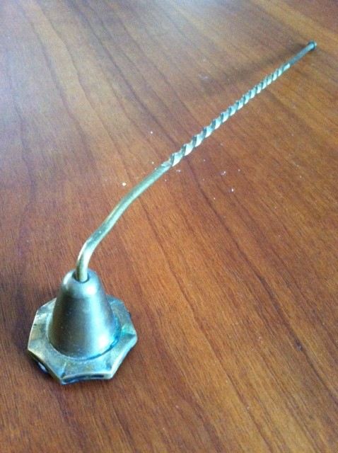 Brass Candle Holder Candelabra Snuffer Lot [Photo 5]